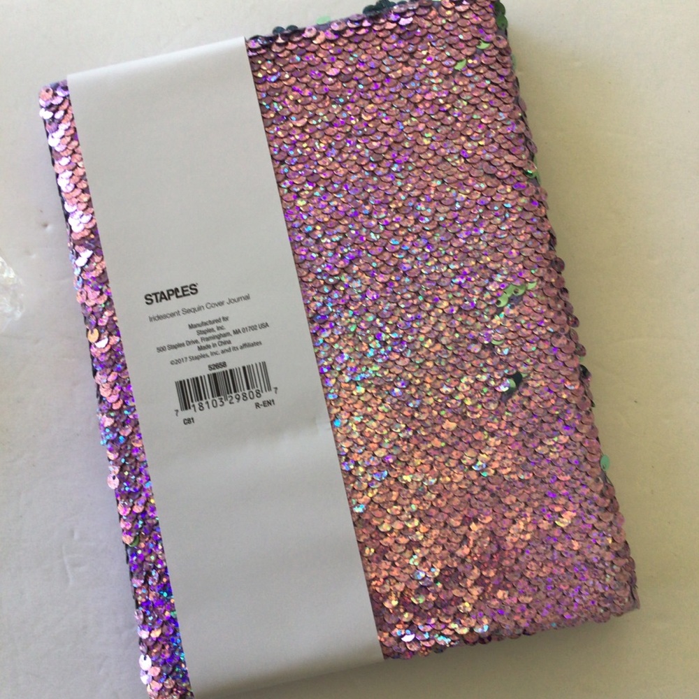 REVERSE SEQUIN JOURNAL NWT